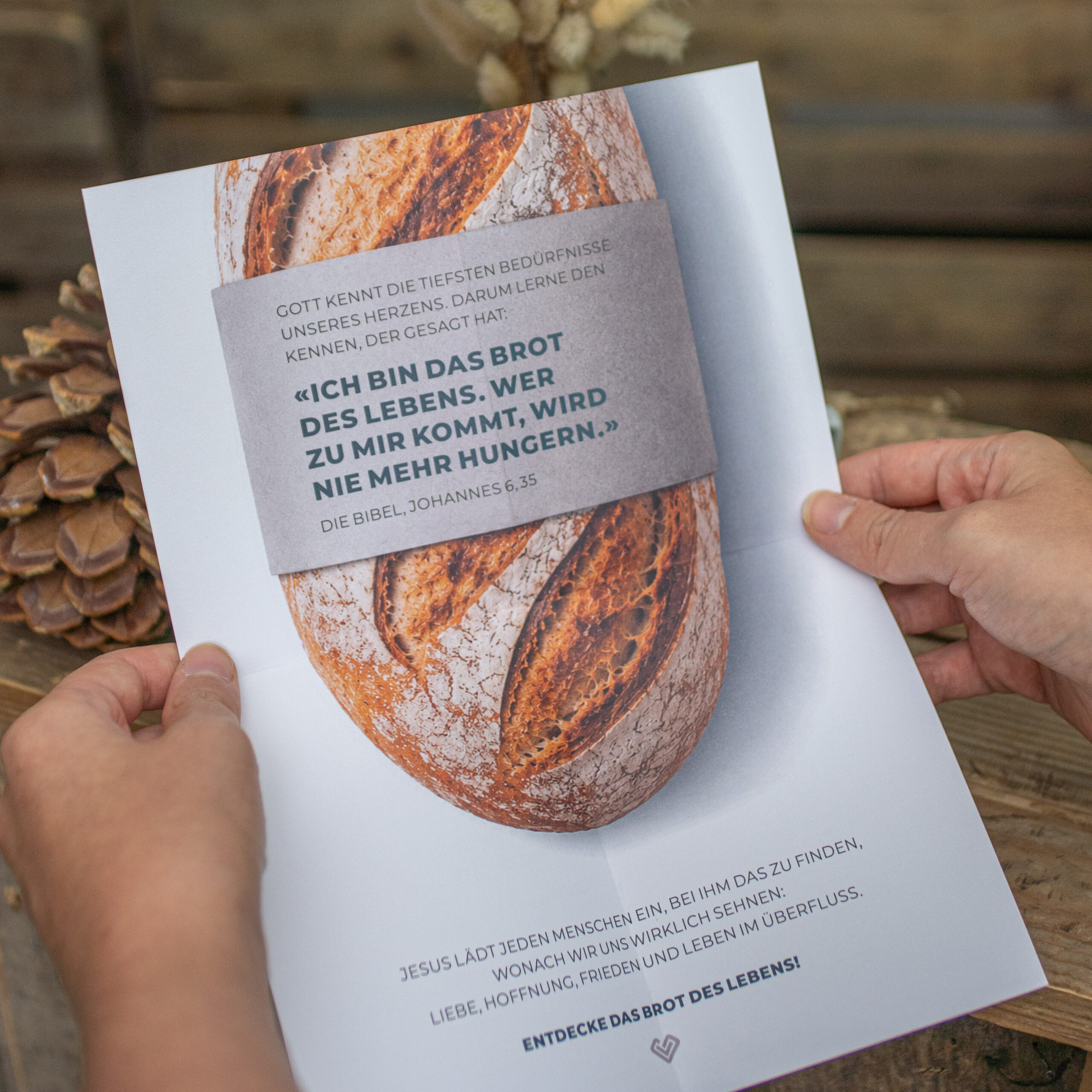 Flyer "Brot des Lebens" (DE, FR) – Bild 3