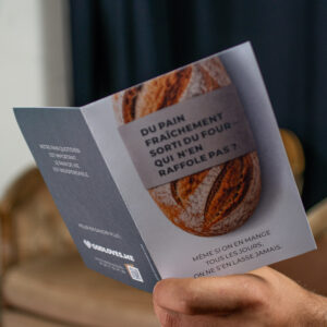 dépliant "notre pain quotidien" (DE, FR)