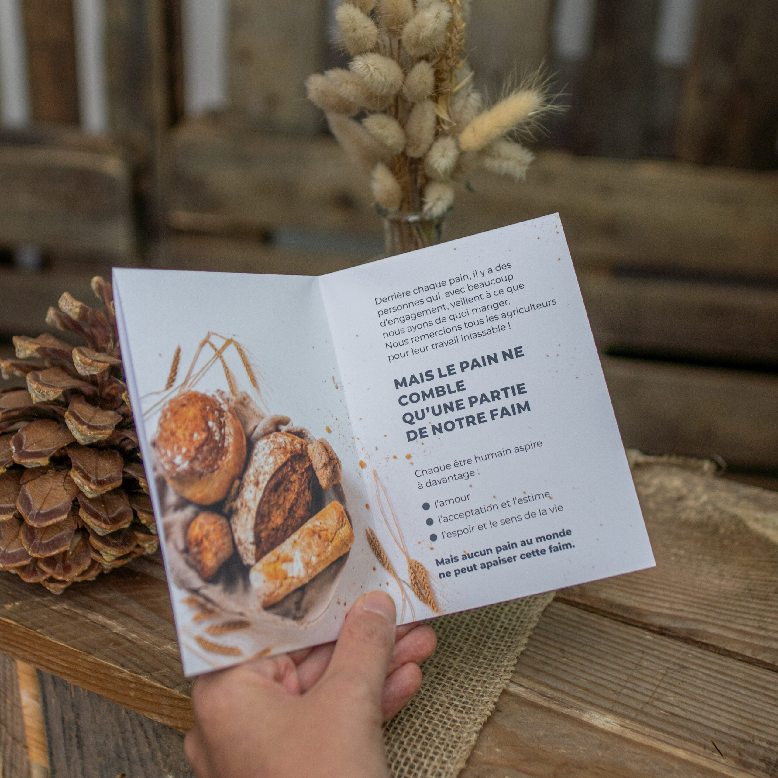 dépliant "notre pain quotidien" (DE, FR) – Image 2